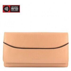 🎁 Mancini Luggage RFID Secure Ladies' Clutch Wallet